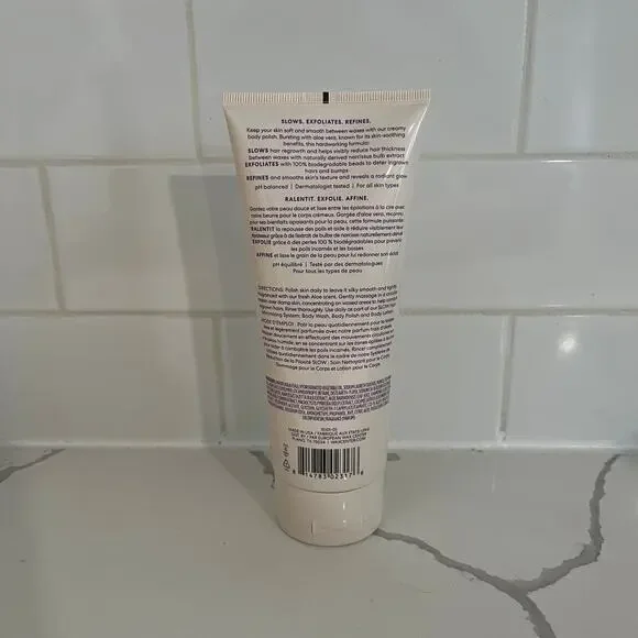 European Wax Center EWC Slow Body Polish Aloe 6.7 fl oz NEW - Picture 2 of 3